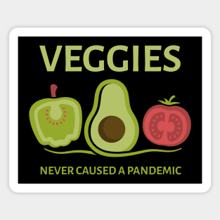 Veggies vs. Pandemic Magnet